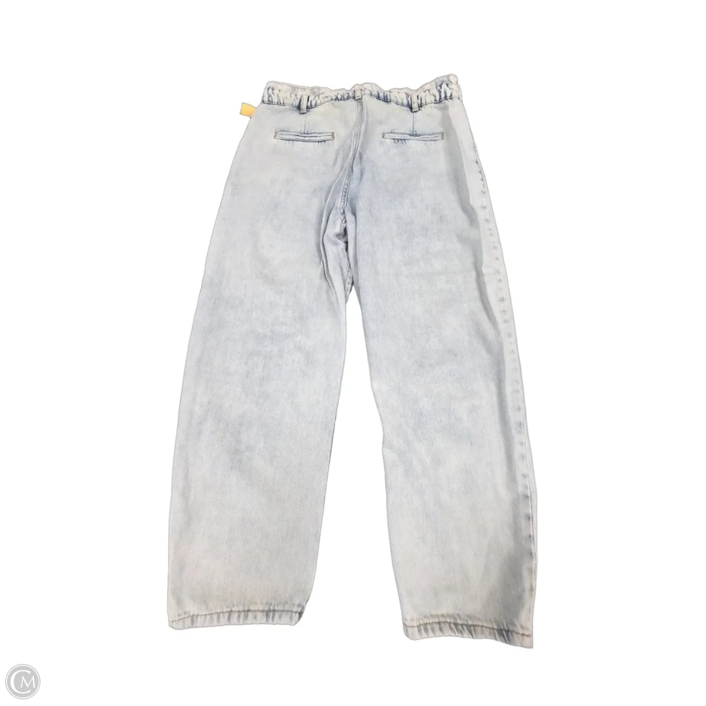 Jeans Straight By Zara In Blue Denim, Size: 10