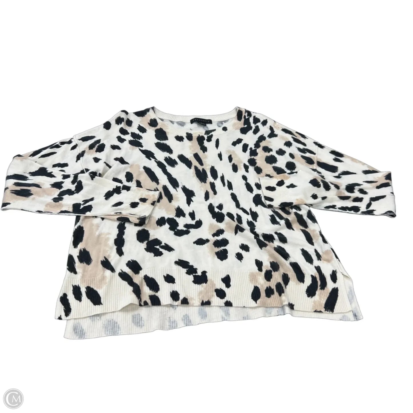 Top Long Sleeve By Sanctuary In Animal Print, Size: S