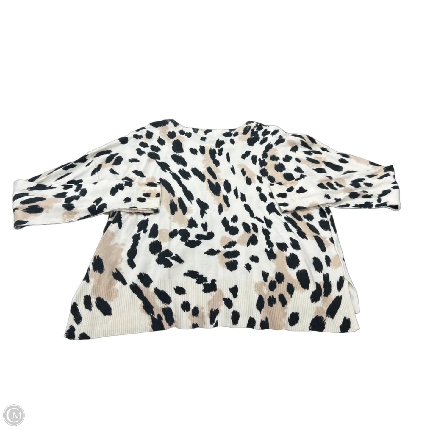 Top Long Sleeve By Sanctuary In Animal Print, Size: S
