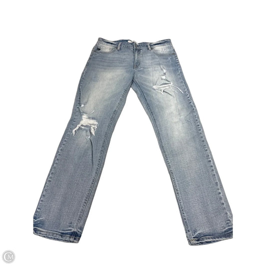 Jeans Straight By Kancan In Blue Denim, Size: 6