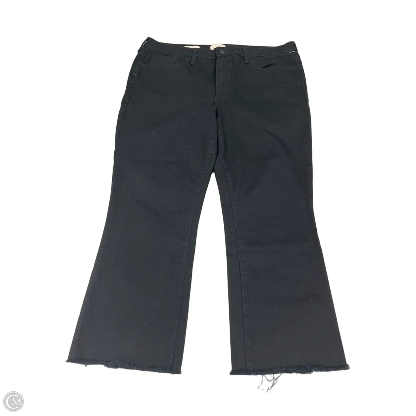 Jeans Boot Cut By Universal Thread In Black Denim