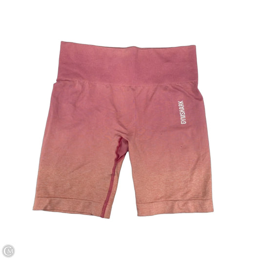 Athletic Shorts By Gym Shark In Pink, Size: M