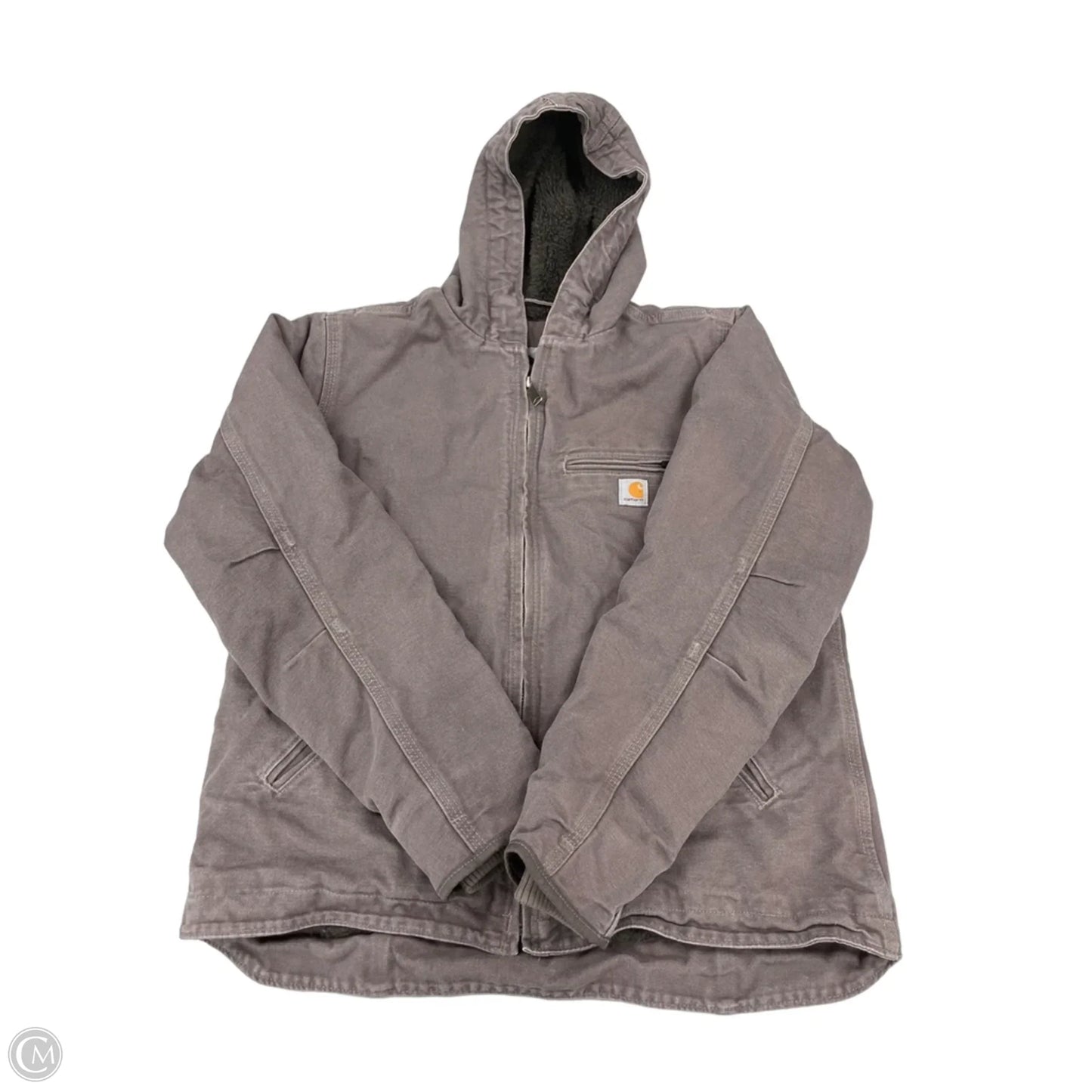 Coat Other By Carhartt In Grey, Size: M