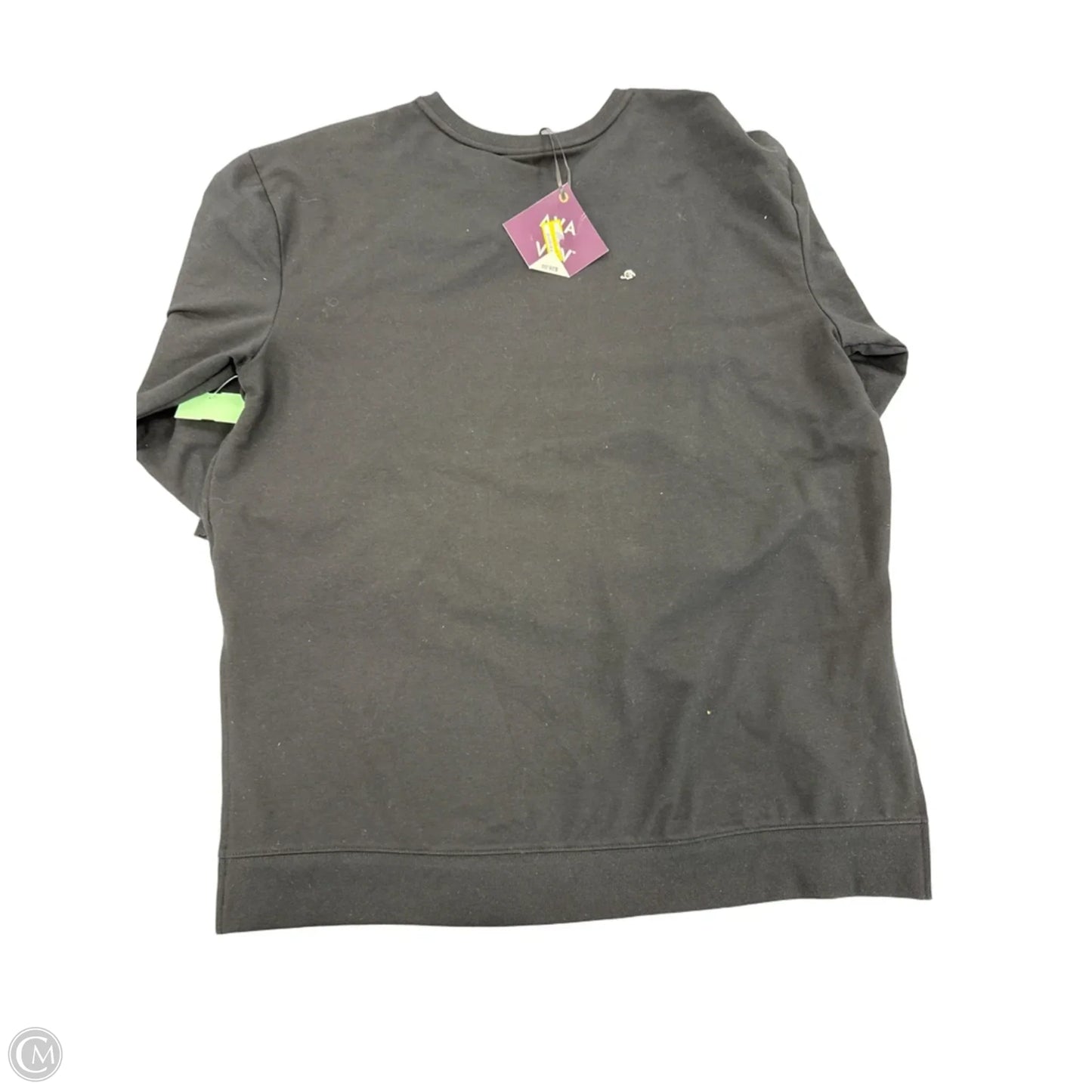 Top Long Sleeve By Ava & Viv In Black, Size: Xxl