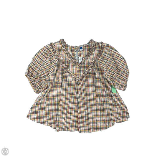 Top Short Sleeve By Old Navy In Nautical Print, Size: 3x