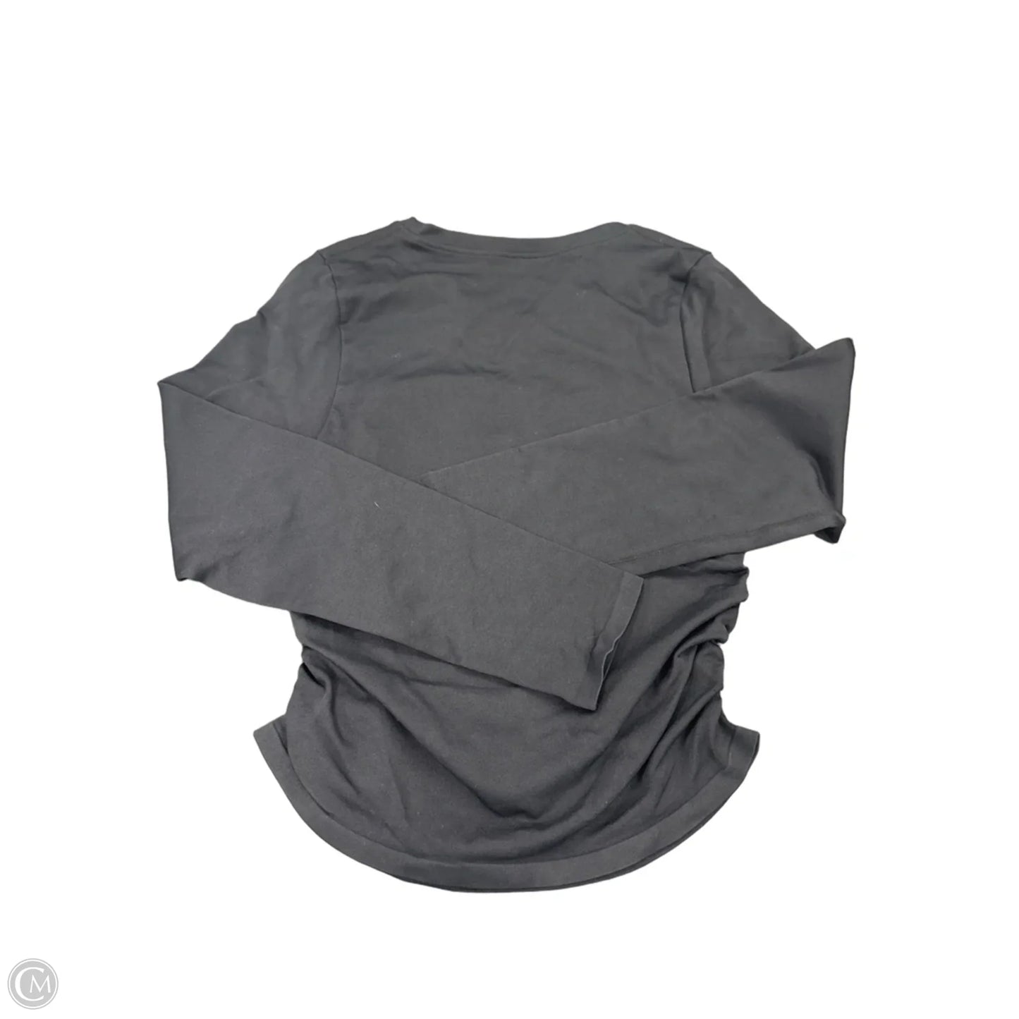 Athletic Top Long Sleeve Crewneck By Oqq In Black, Size: L