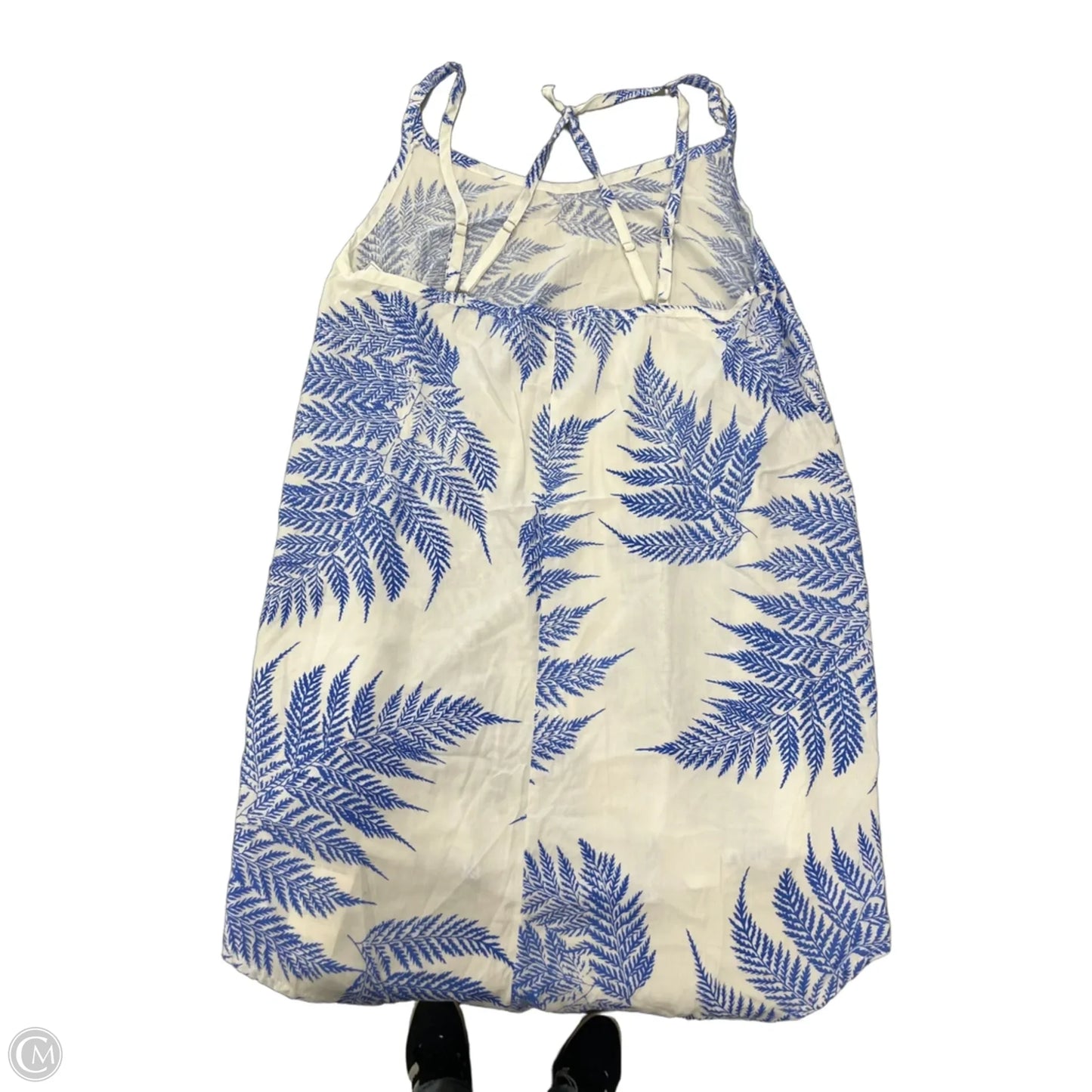Swimwear Cover-up By Cupshe In Blue & White, Size: S