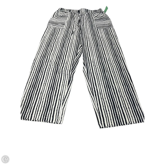 Pants Wide Leg By Cmf In Black & White, Size: Xl