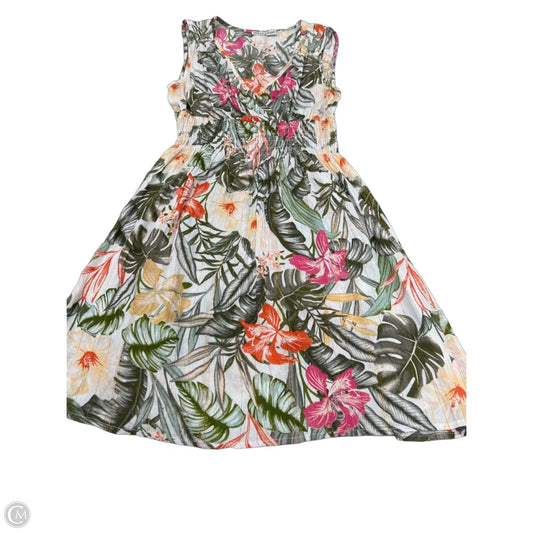Top Short Sleeve By Emery Rose In White, Size: Xl