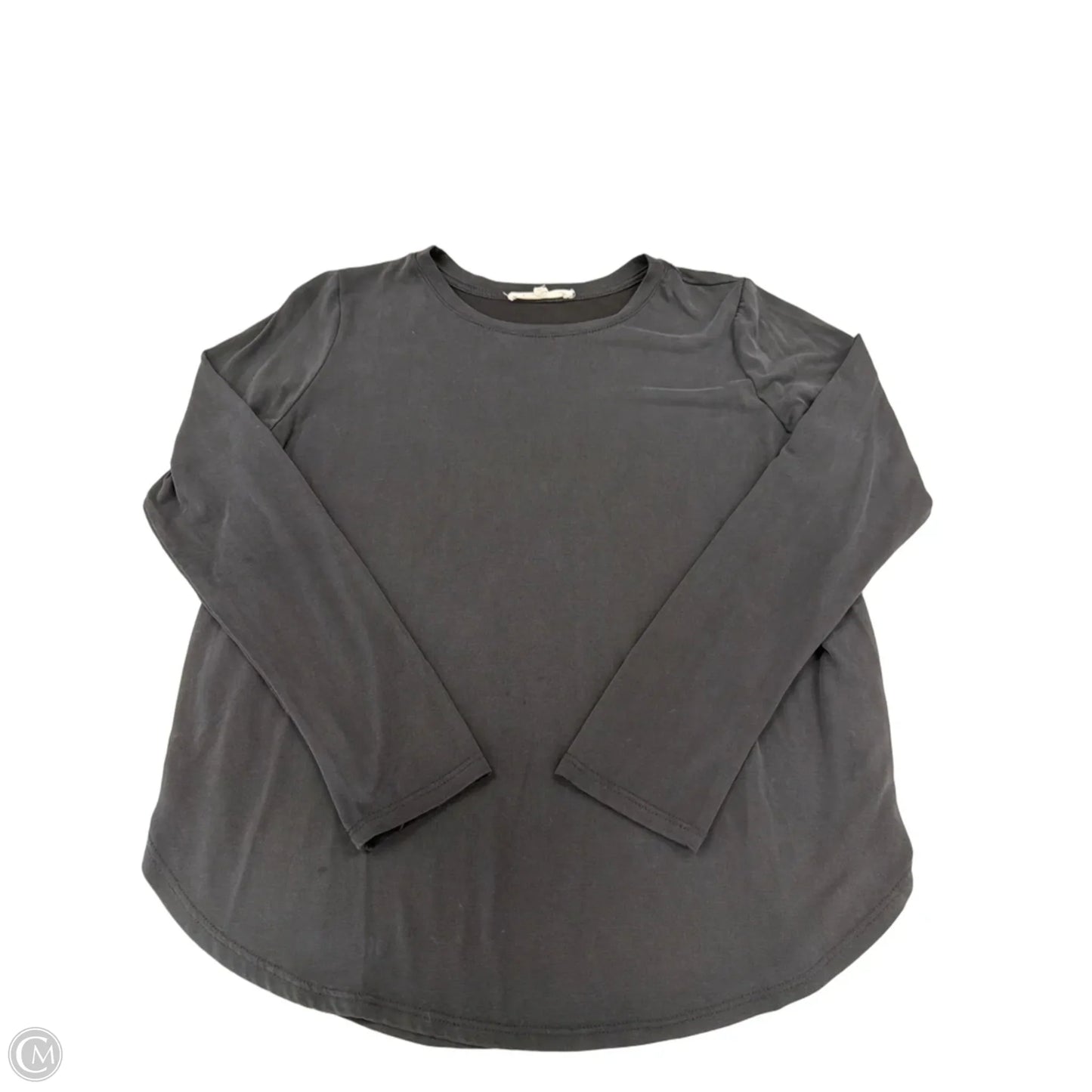Top Long Sleeve By Current Air In Black, Size: L