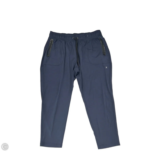 Athletic Pants By Xersion In Navy, Size: Xxl