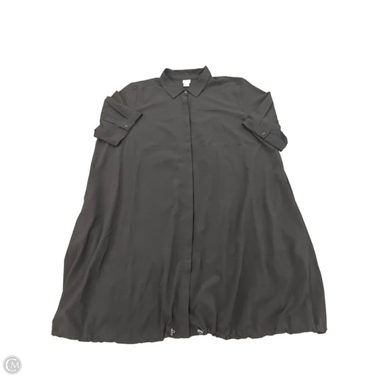 Dress Casual Midi By Chicos In Black, Size: Xxl