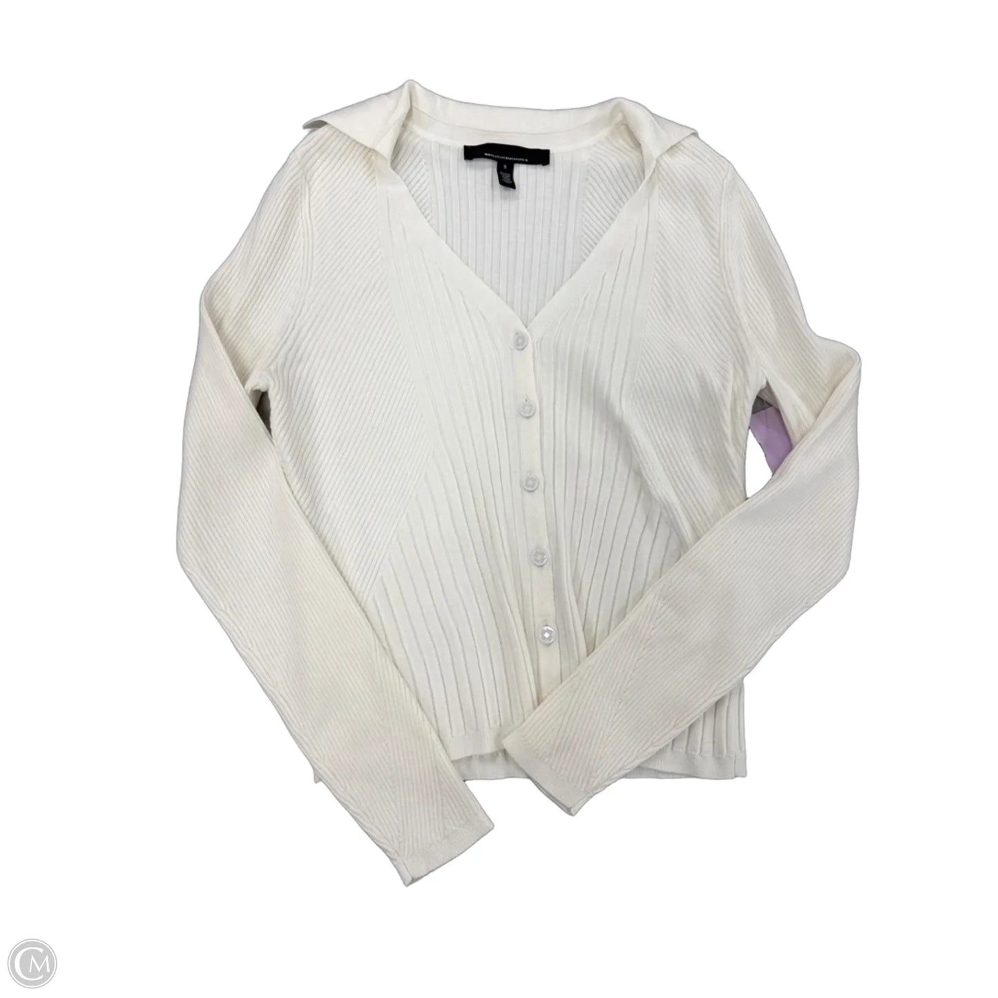 Top Long Sleeve By White House Black Market In White, Size: S
