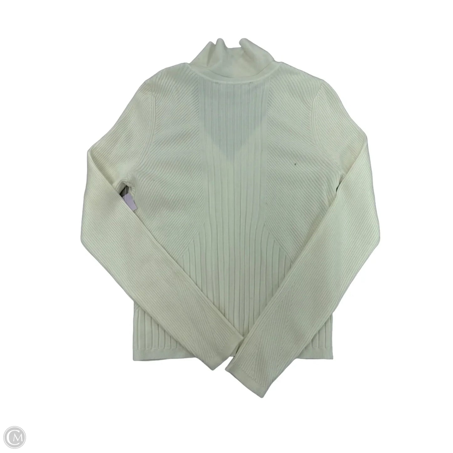 Top Long Sleeve By White House Black Market In White, Size: S