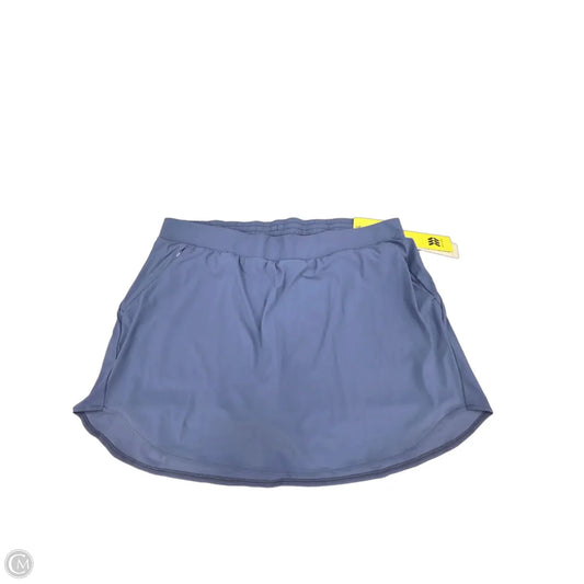 Athletic Skort By All In Motion In Blue, Size: Xxl
