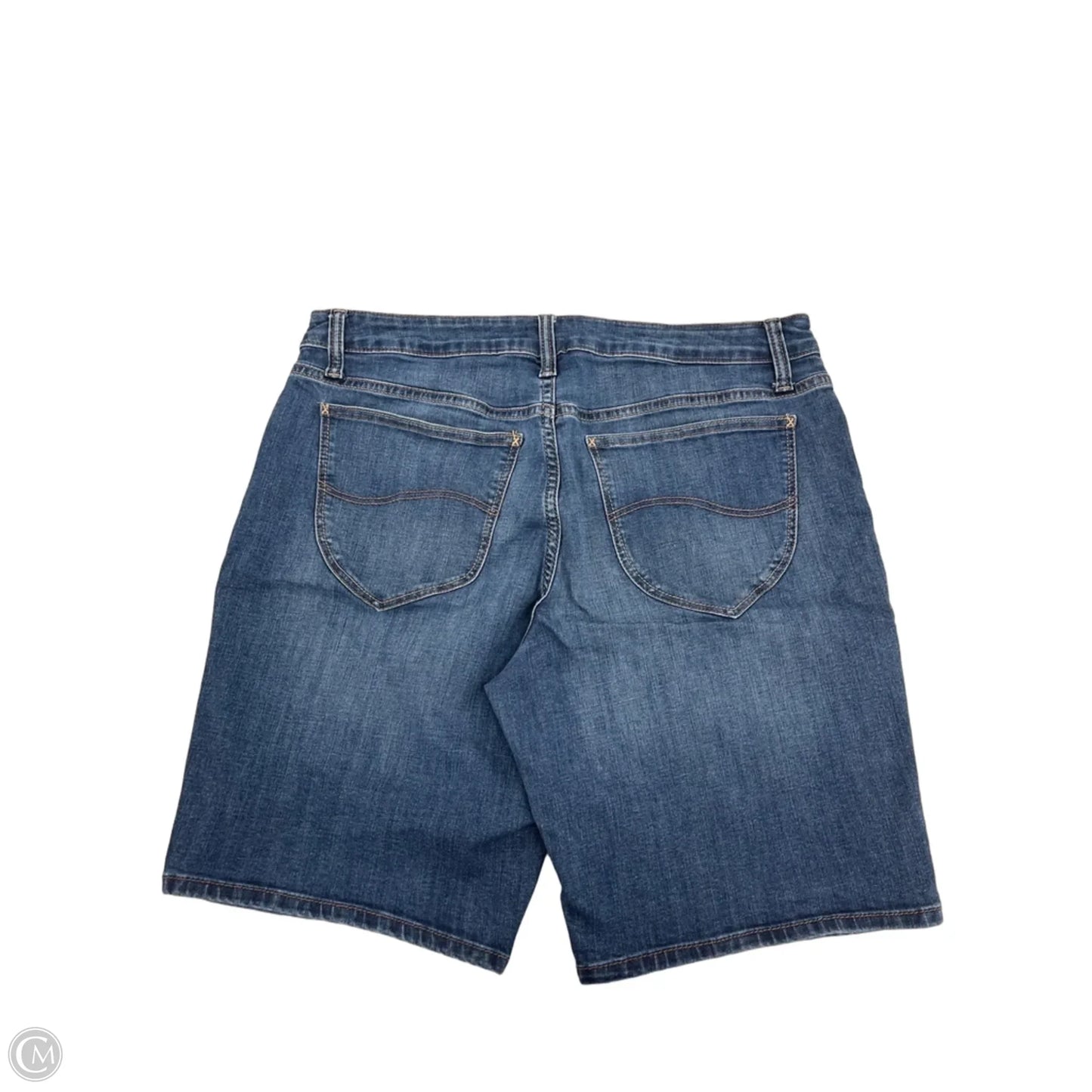 Shorts By Lee In Blue Denim, Size: 14