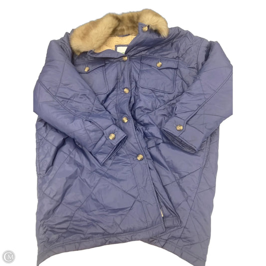 Coat Puffer & Quilted By Aerie In Navy, Size: Xl