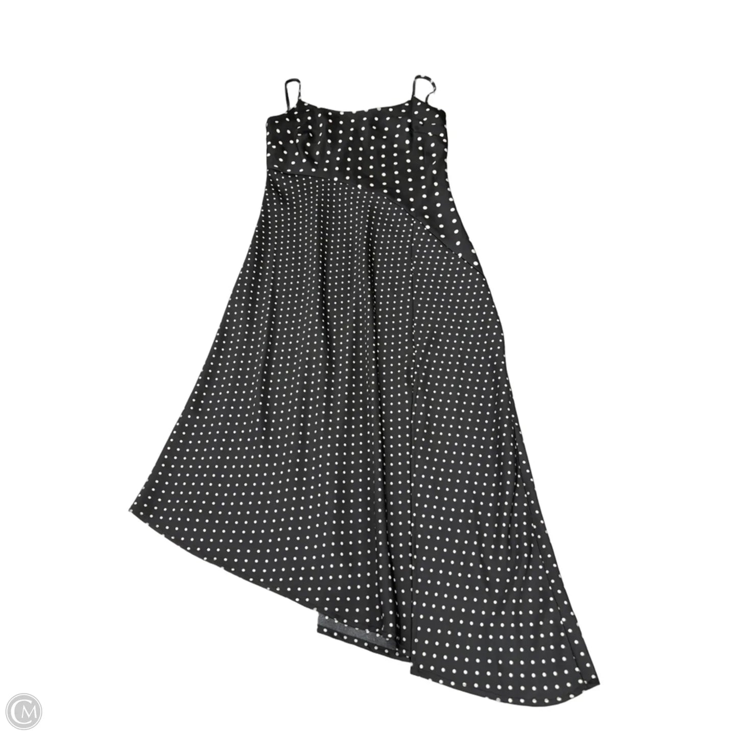 Dress Casual Midi By A New Day In Black & White, Size: Xs