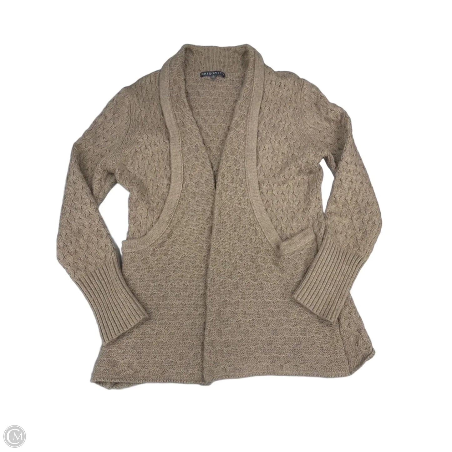 Sweater Cardigan By Brixon Ivy In Brown, Size: M