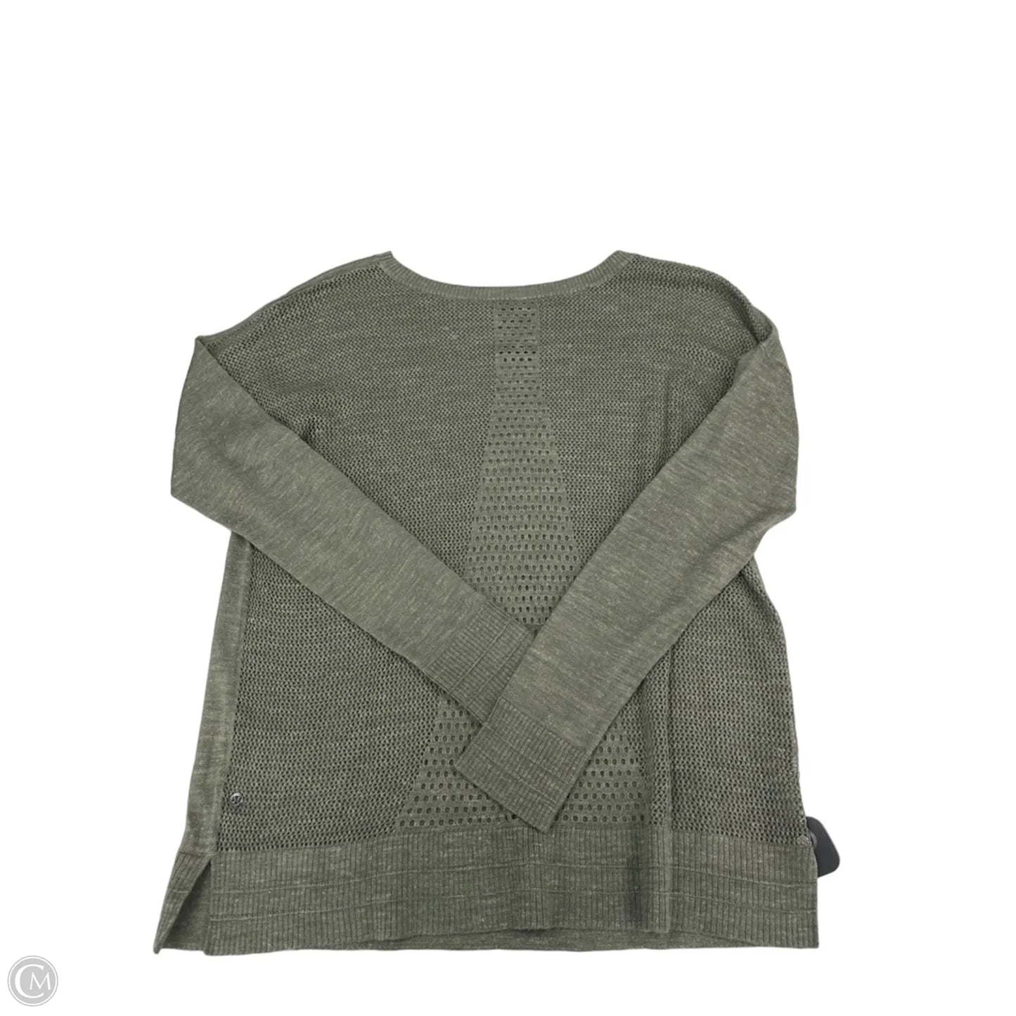 Top Long Sleeve By Lululemon In Green, Size: M