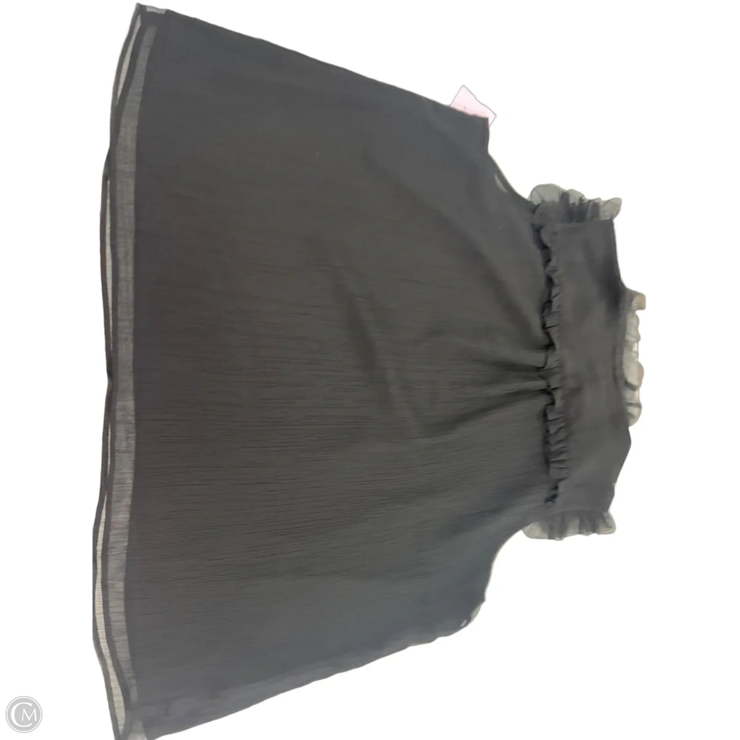 Top Sleeveless By Ann Taylor In Black, Size: Xl