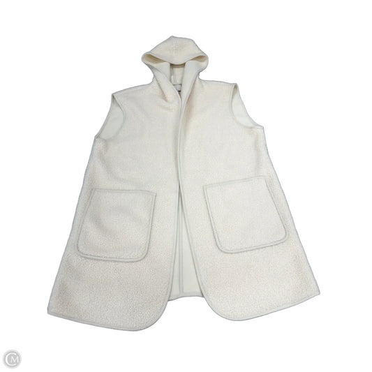 Vest Faux Fur & Sherpa By Joie In Cream, Size: L