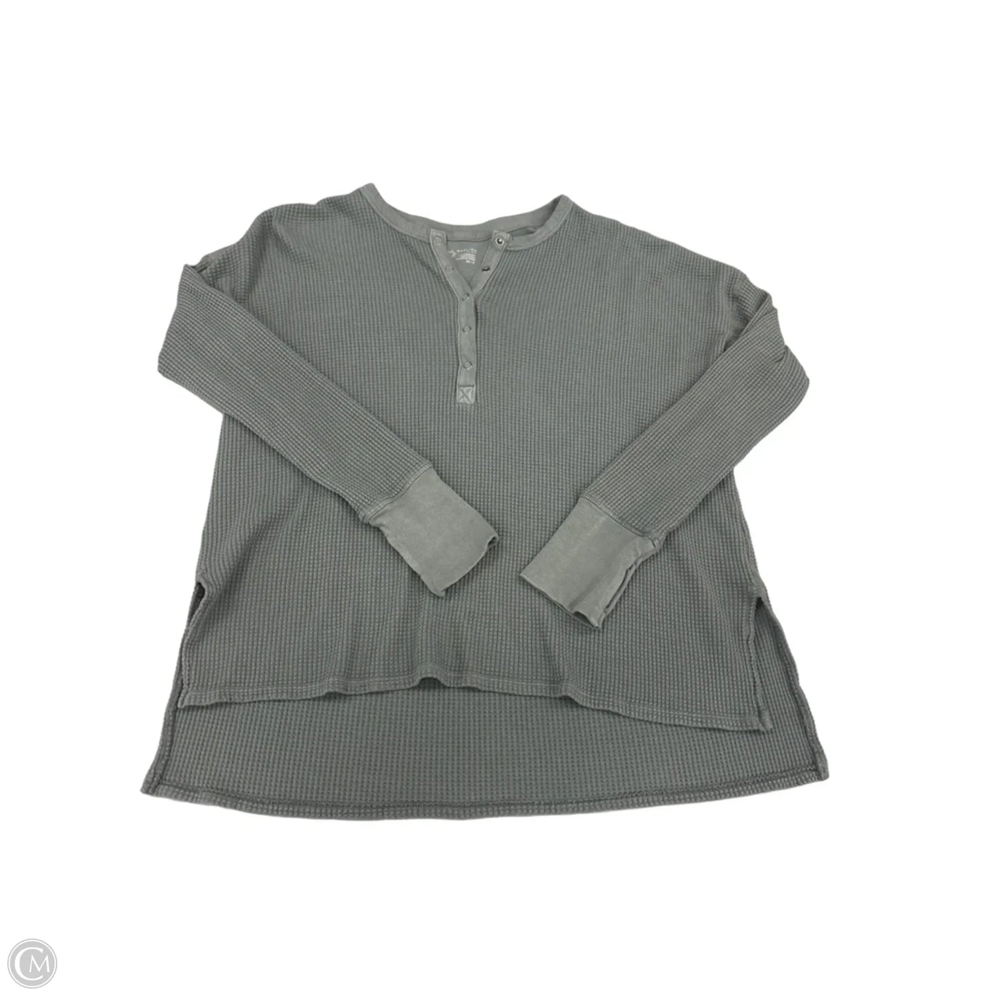 Top Long Sleeve By Offline In Green, Size: Xs
