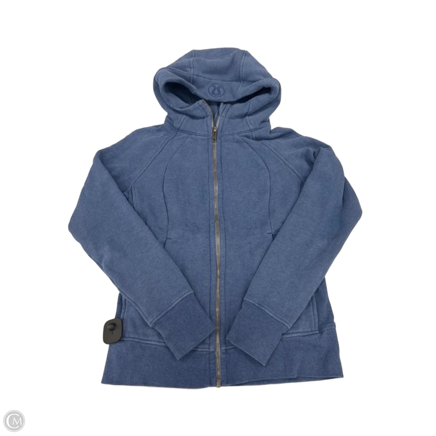 Sweatshirt Hoodie By Lululemon In Blue, Size: 8