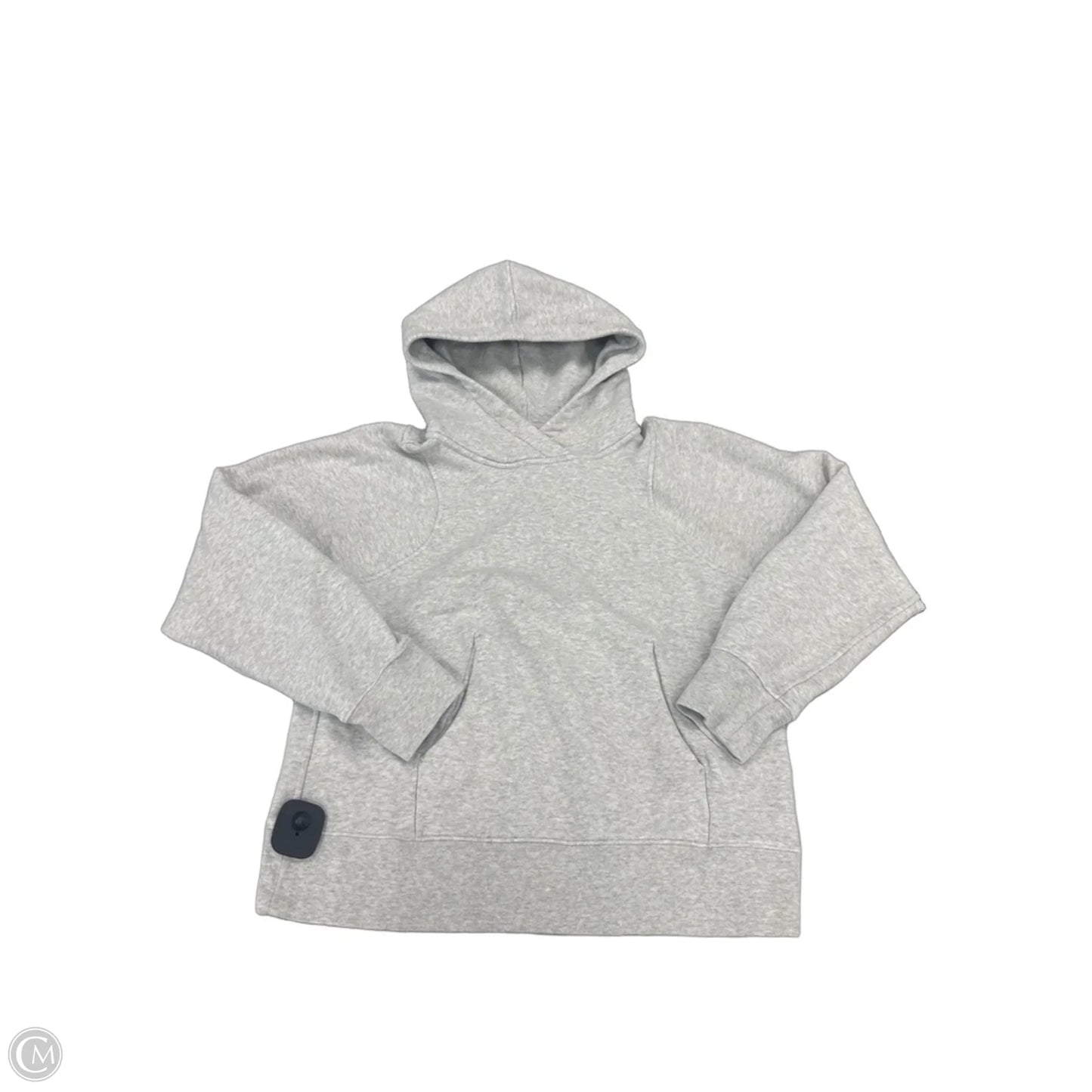 Sweatshirt Hoodie By Lululemon In Grey, Size: 4