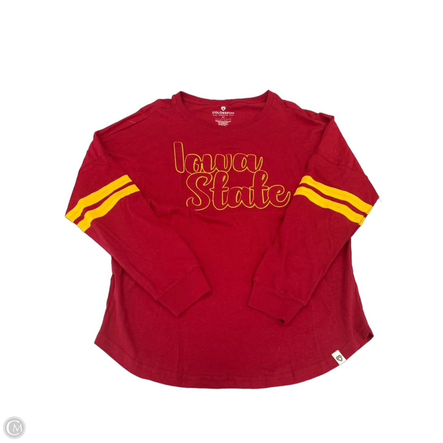 Top Long Sleeve By Colosseum In Red, Size: M