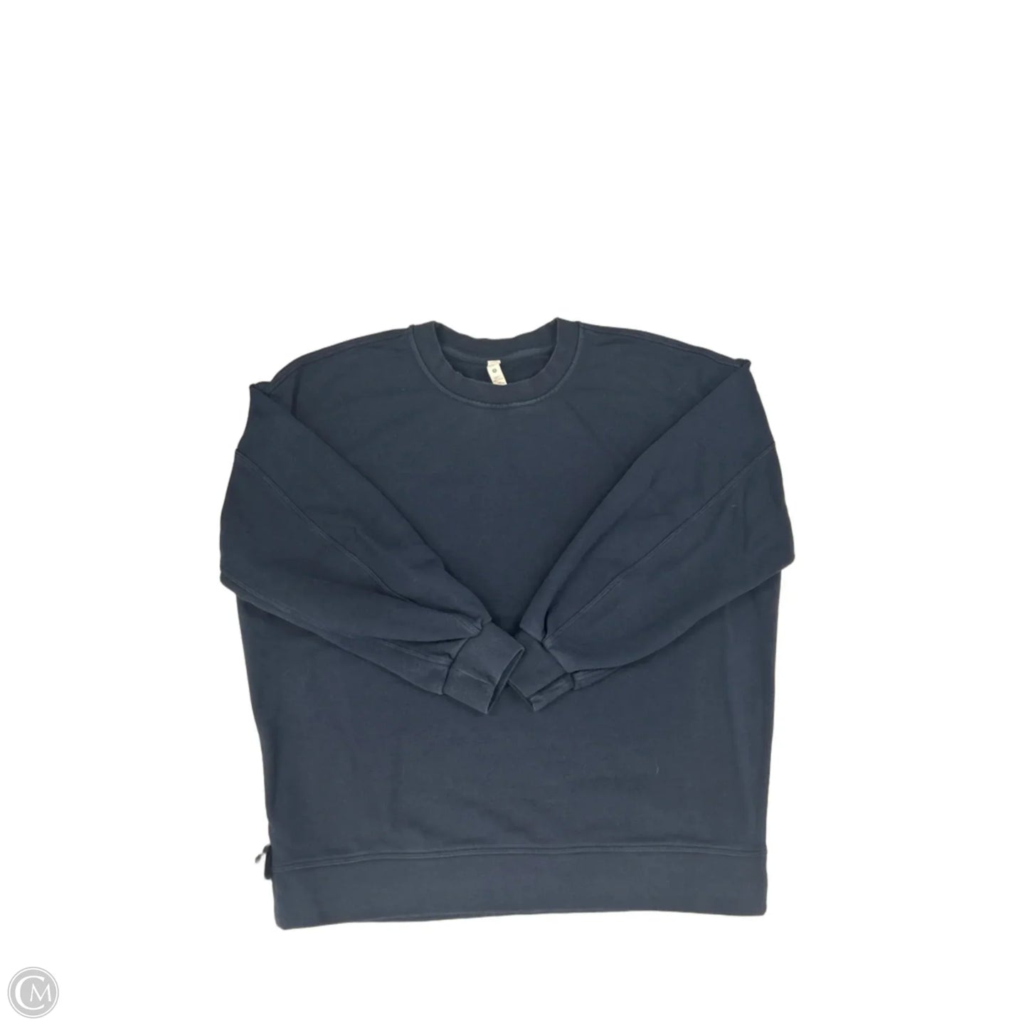 Sweatshirt Crewneck By Lululemon In Navy, Size: 8