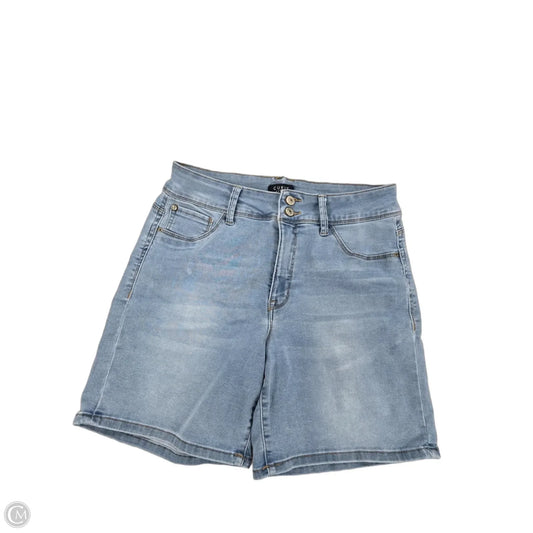 Shorts By Curve Appeal In Blue Denim, Size: 10