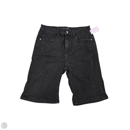 Shorts By Judy Blue In Black Denim, Size: L