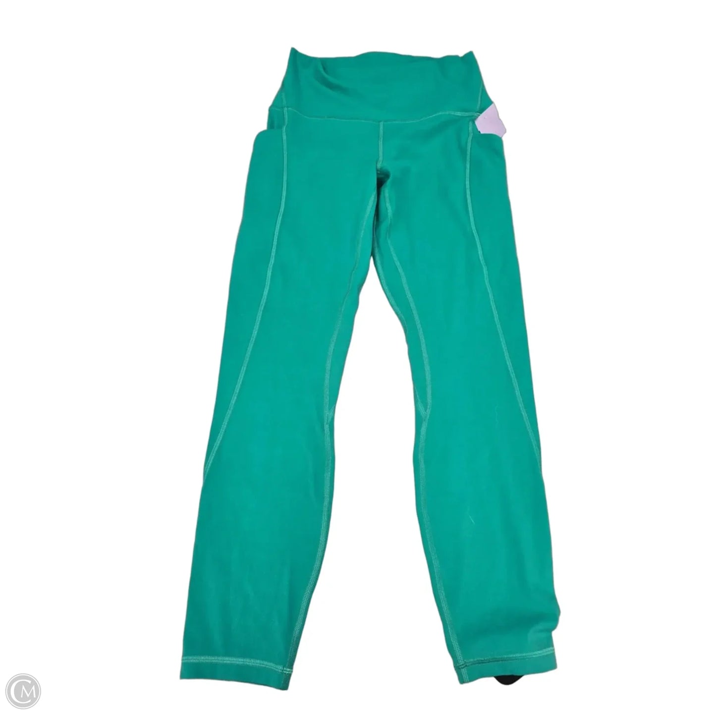 Athletic Leggings By Lululemon In Green, Size: 6