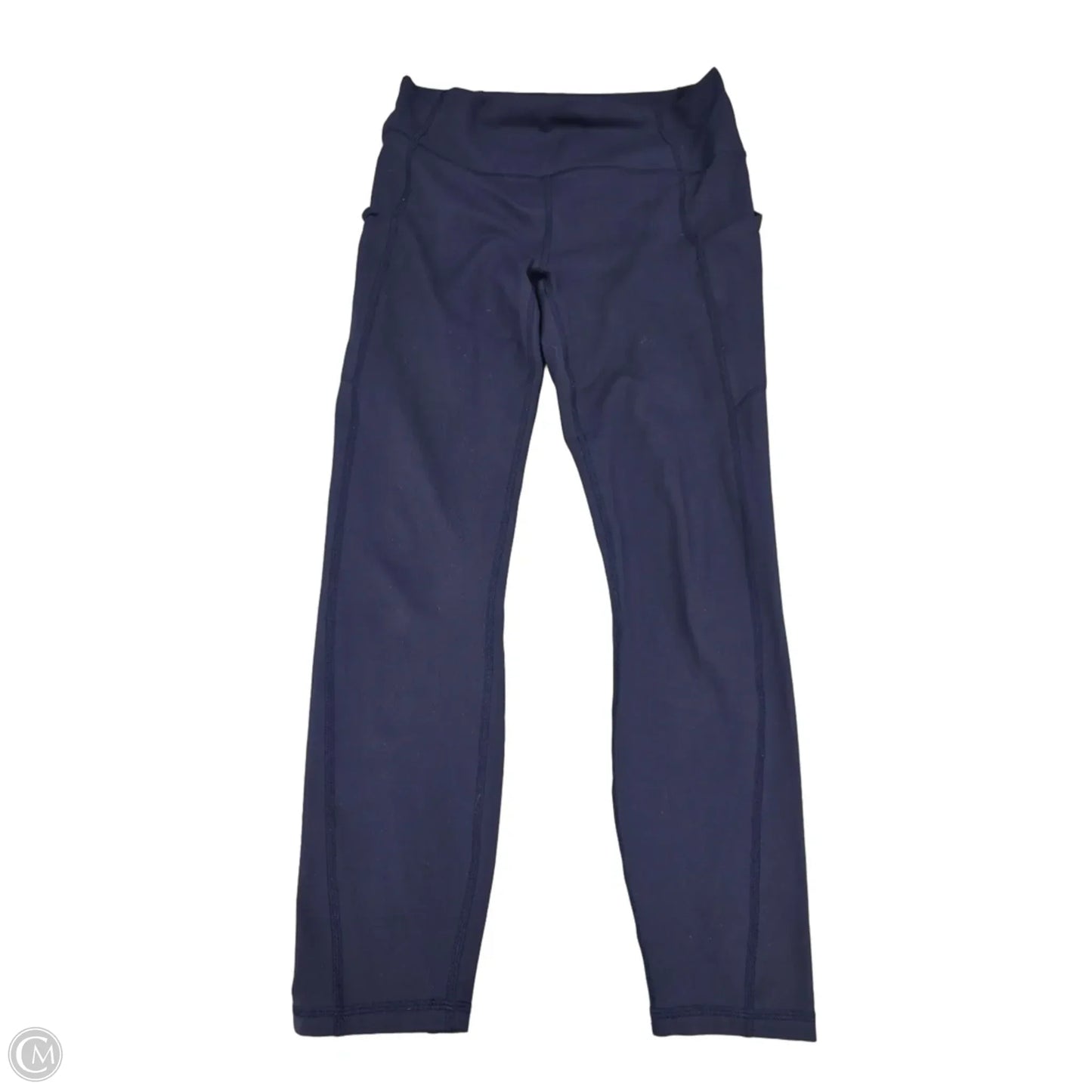 Athletic Leggings By Fabletics In Navy, Size: M