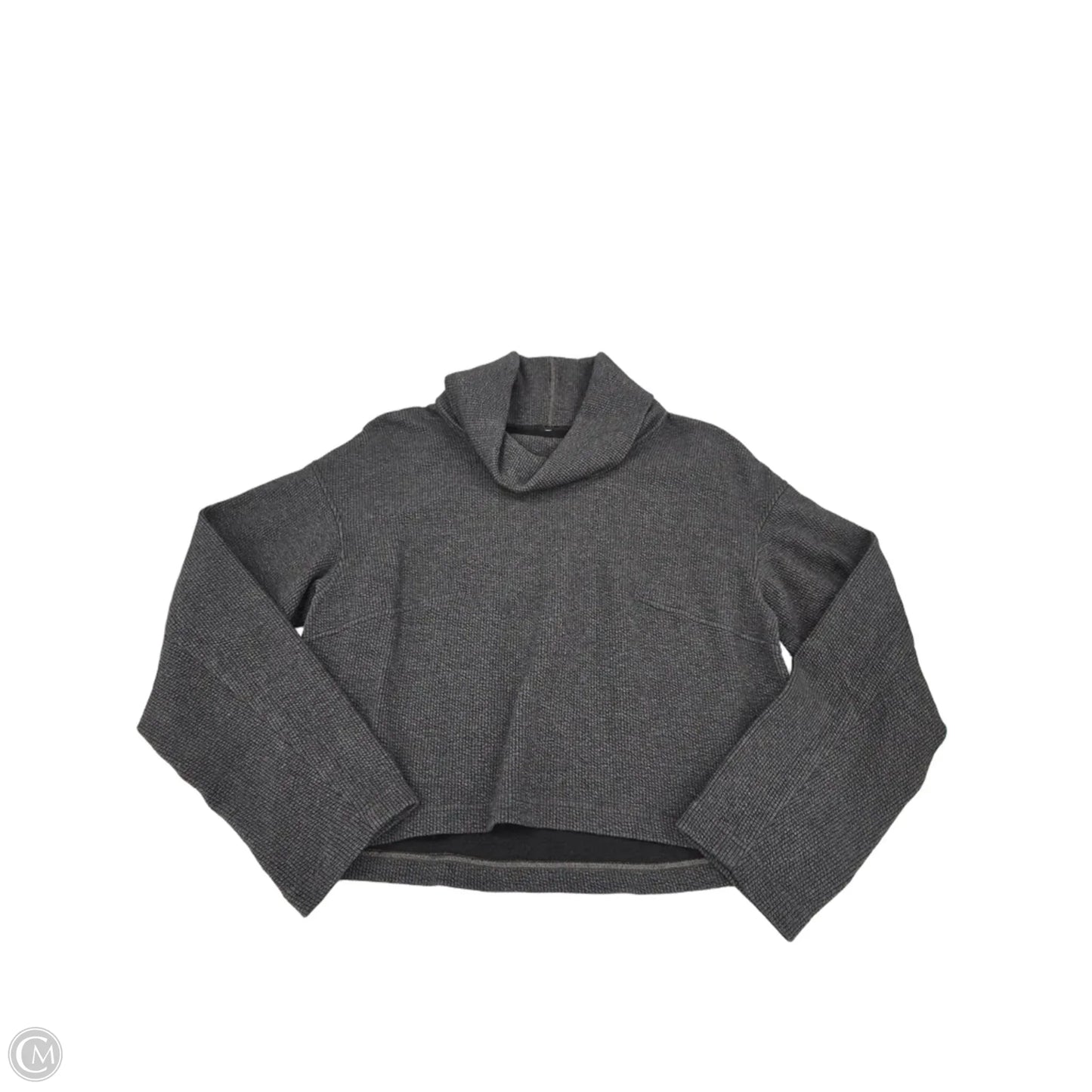 Top Long Sleeve By Lululemon In Grey, Size: 6