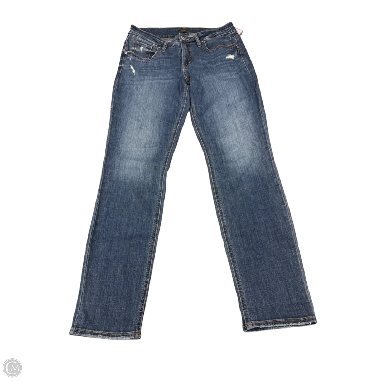 Jeans Boyfriend By Silver In Blue Denim, Size: 12