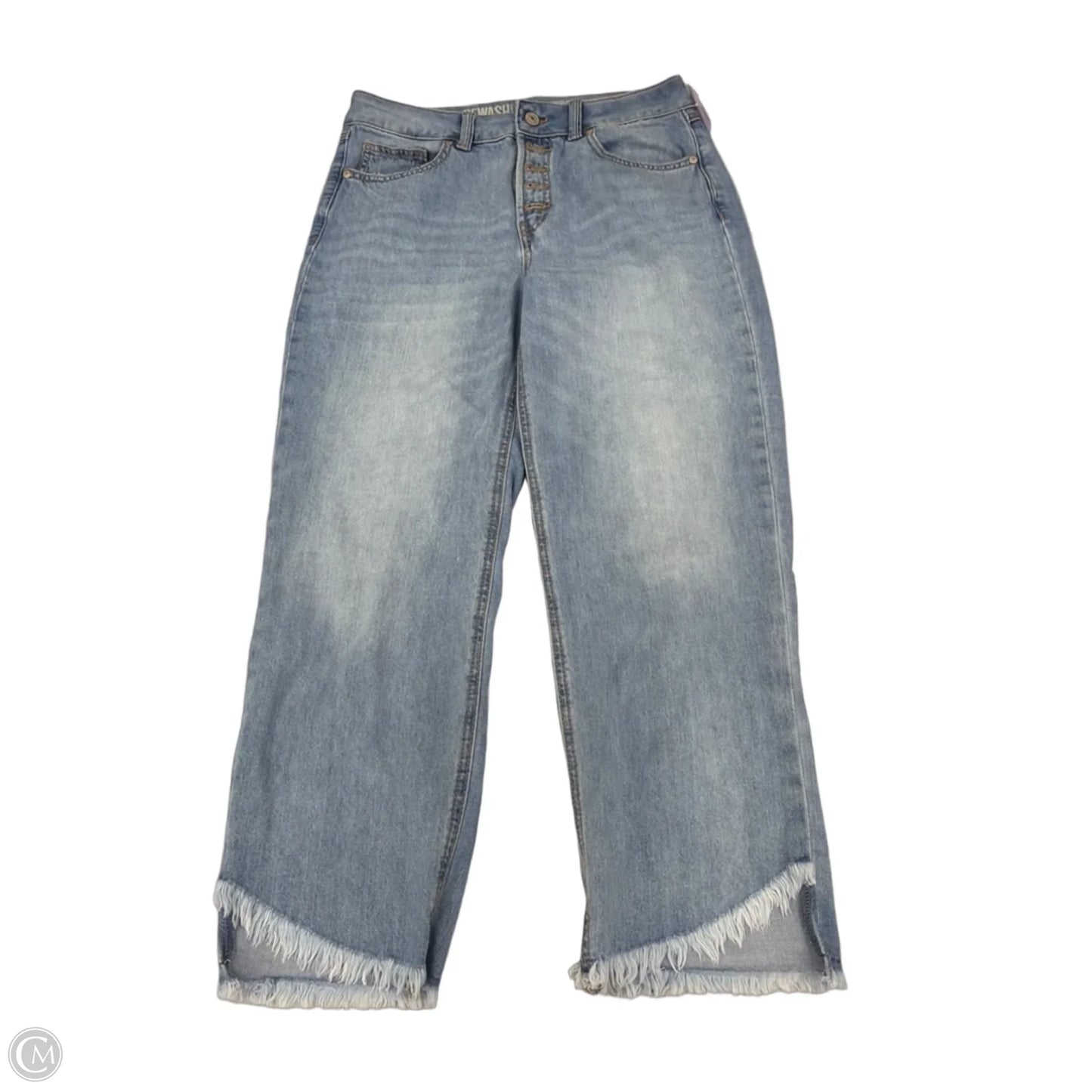 Jeans Straight By Rewash In Blue Denim, Size: 6