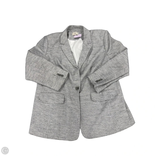 Blazer By Loft In Grey, Size: Xl