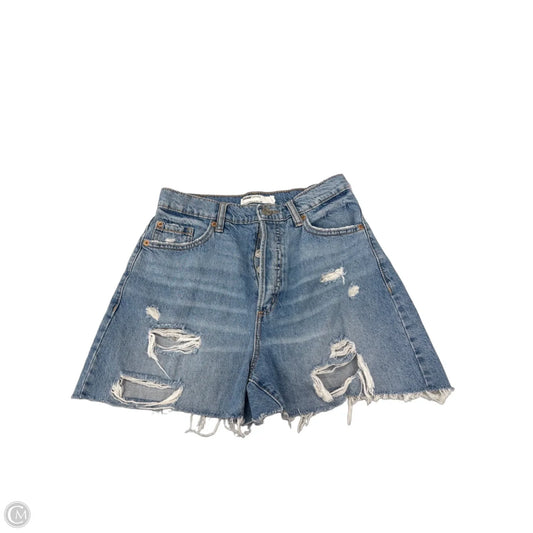 Shorts By Garage In Blue Denim, Size: 0