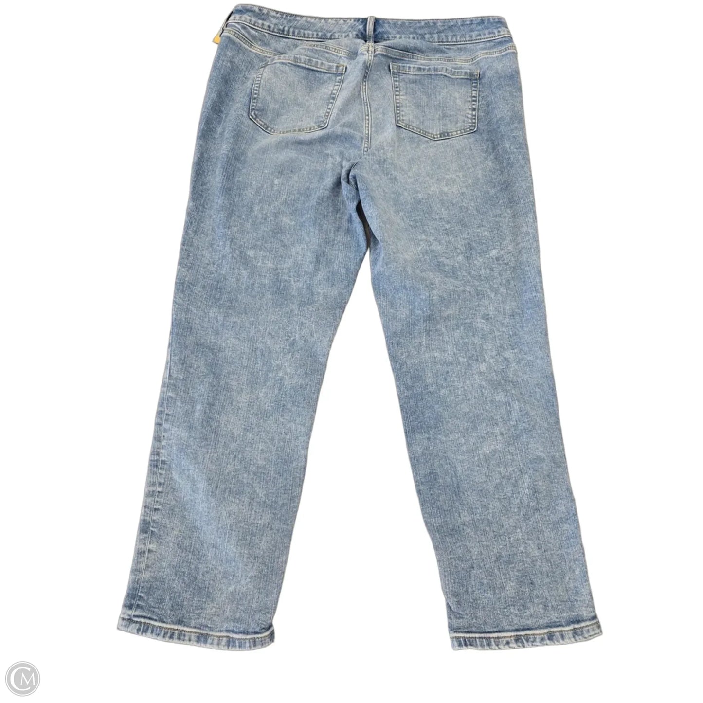 Jeans Boyfriend By Torrid In Blue Denim, Size: 16
