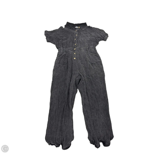 Shortalls By Kori America In Grey, Size: 1x