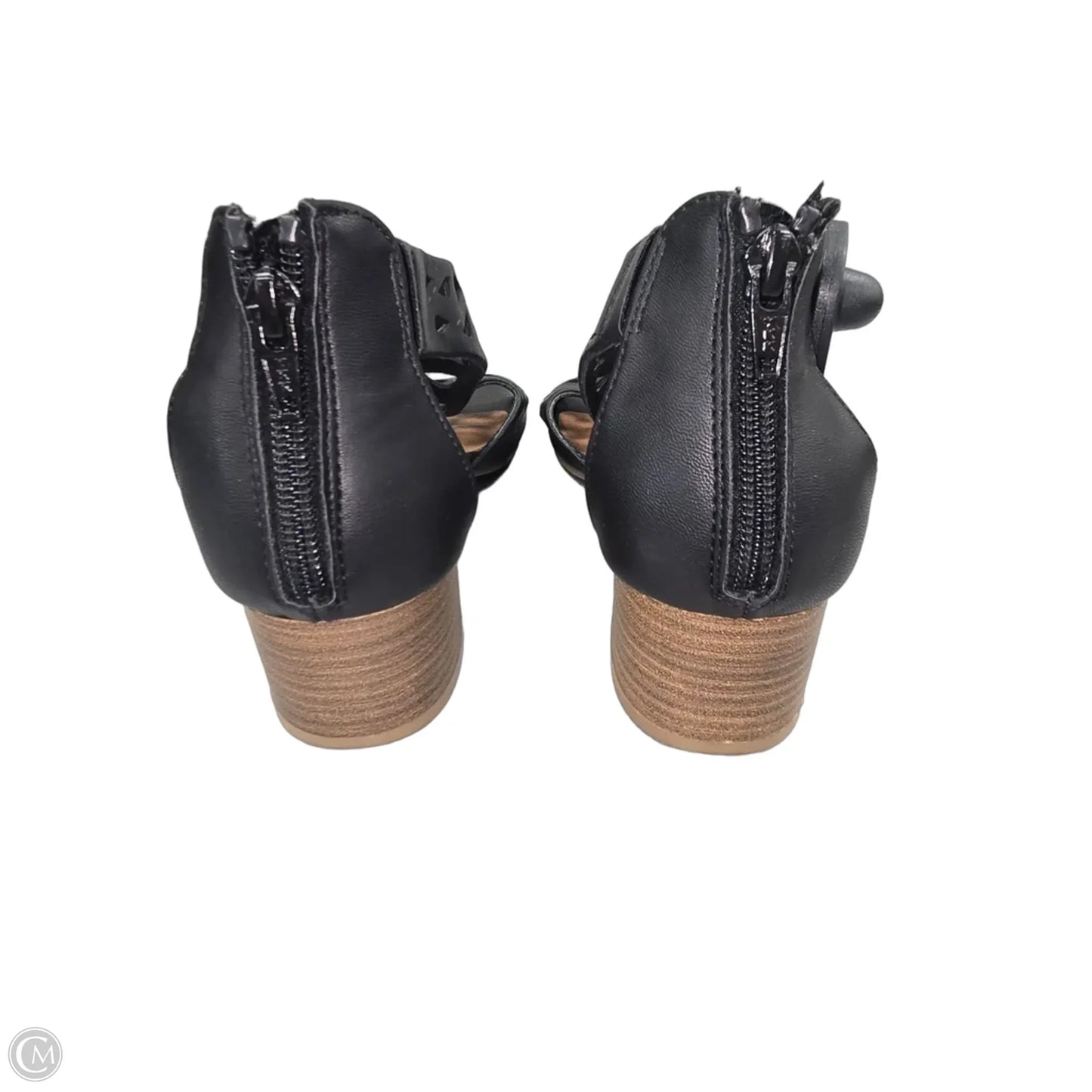 Shoes Heels Block By Bare Traps In Black, Size: 7