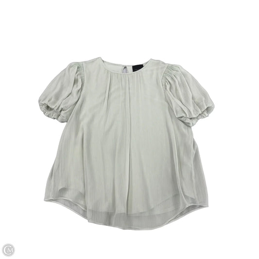 Top Short Sleeve By Alex Marie In Green, Size: L