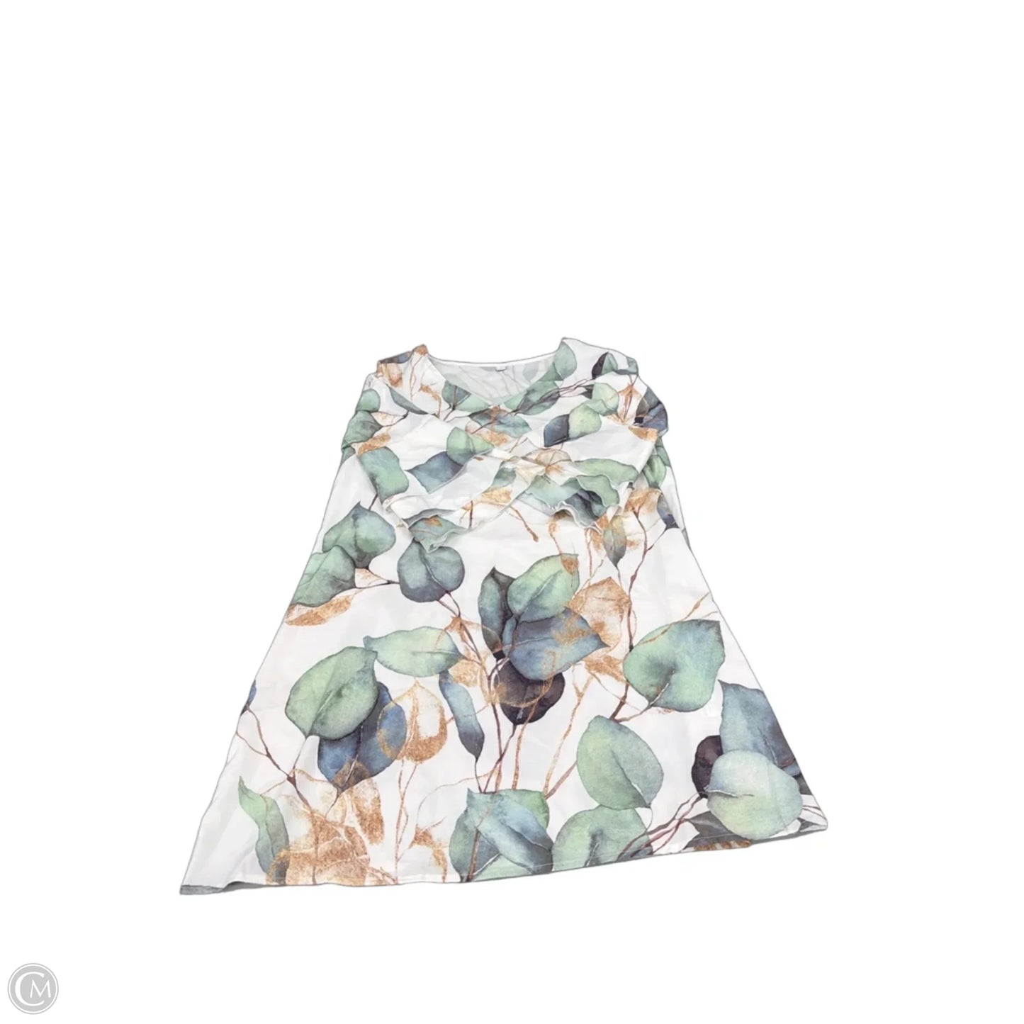 Dress Casual Short By Cmf In Floral Print, Size: L