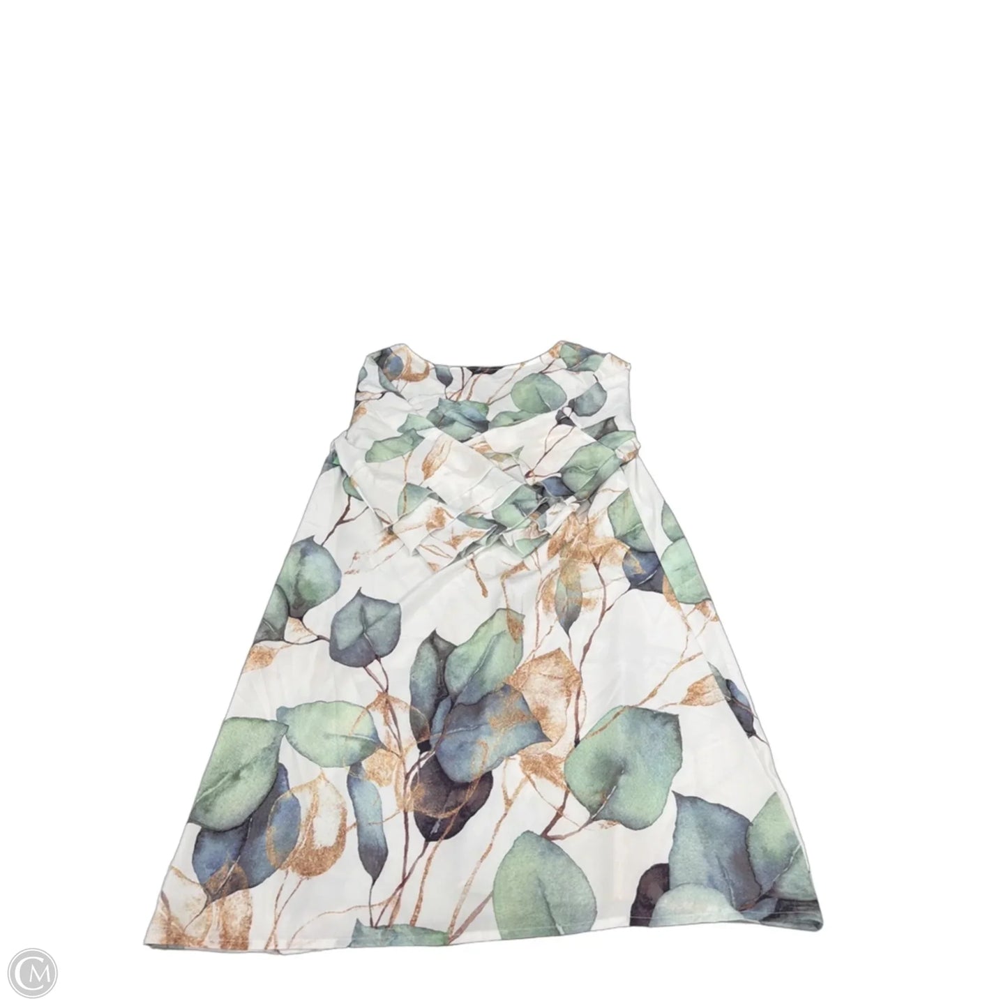 Dress Casual Short By Cmf In Floral Print, Size: L
