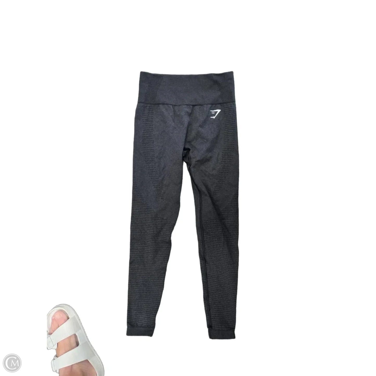 Athletic Leggings By Gym Shark In Grey, Size: Xs