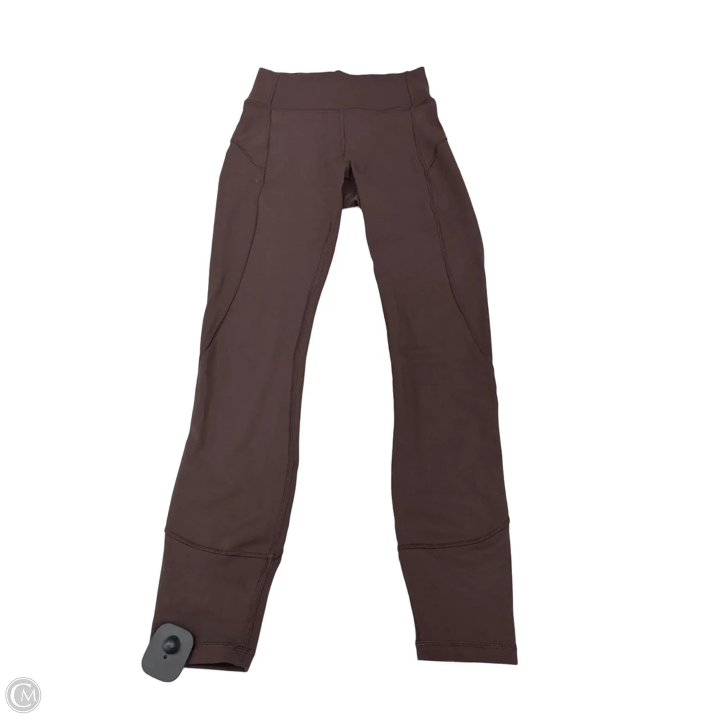 Athletic Leggings By Lululemon In Brown, Size: 4