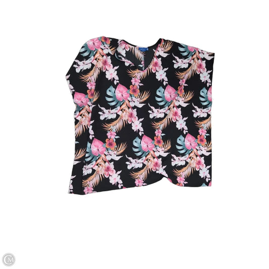 Swimwear Cover-up By Apt 9 In Black, Size: 2x