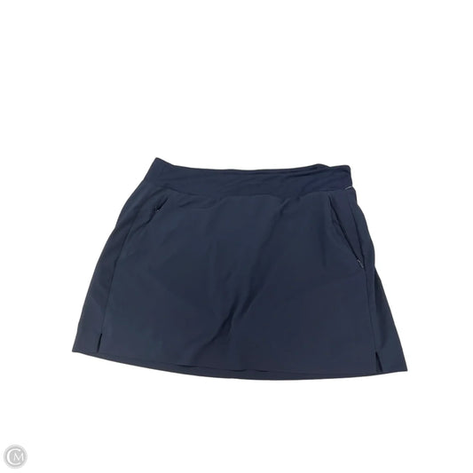 Athletic Skirt By Athleta In Navy, Size: Xl